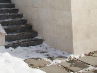 вертикална планировка от камък
